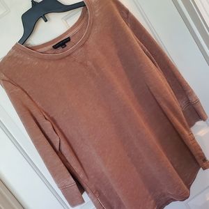 Womens size Large 3/4 sleeves top Jane + Delancey brand